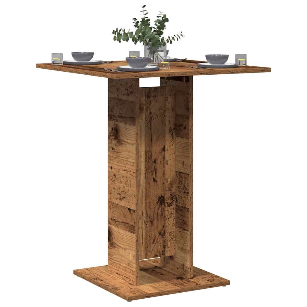 Bistrotisch Altholz-Optik 60x60 cm
