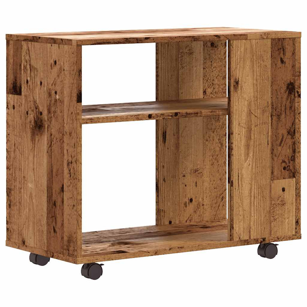 Beistelltisch Altholz-Optik 70x35x55 cm