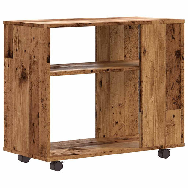 Beistelltisch Altholz-Optik 70x35x55 cm