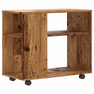 Beistelltisch Altholz-Optik 70x35x55 cm