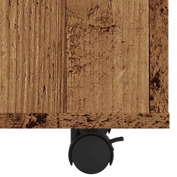Beistelltisch Altholz-Optik 70x35x55 cm