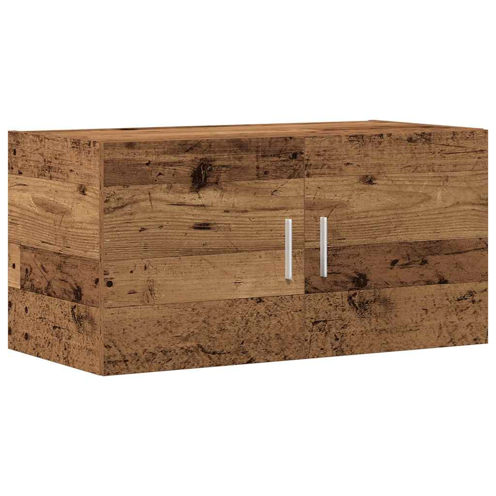 Wandschrank Altholz-Optik 80 cm
