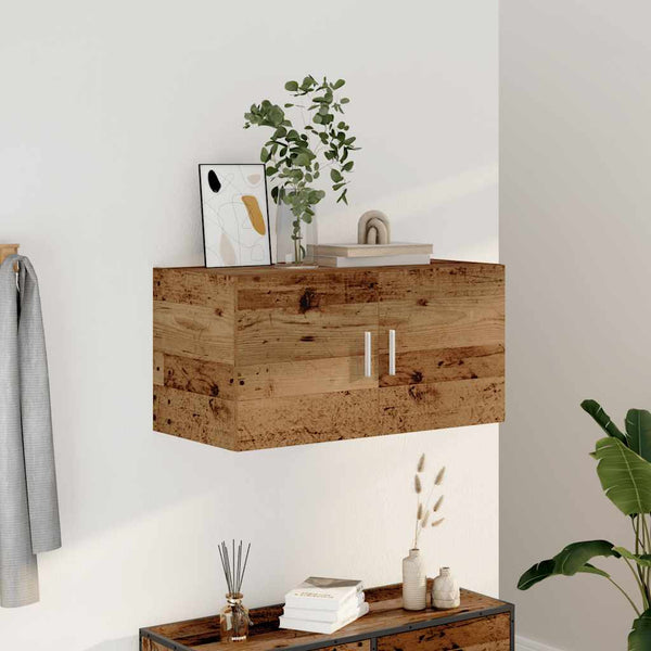Wandschrank Altholz-Optik 80 cm