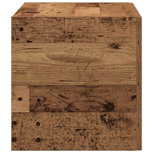 Wandschrank Altholz-Optik 80 cm