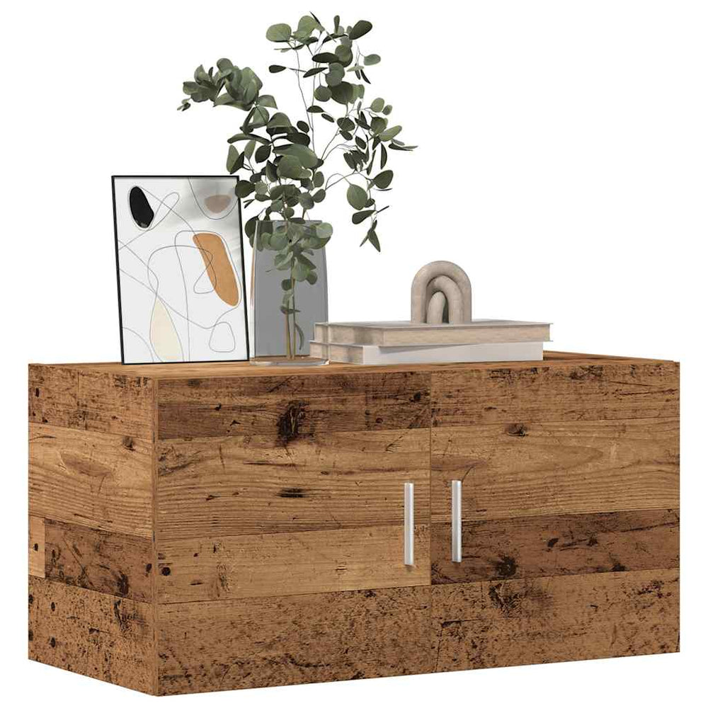 Wandschrank Altholz-Optik 80 cm