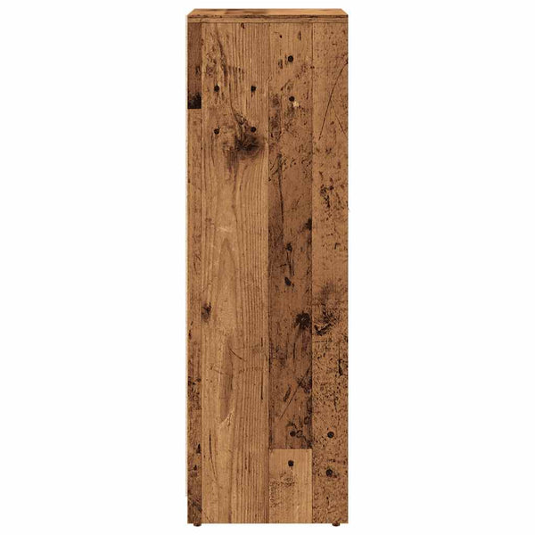 Badschrank Altholz-Optik, 30x95 cm