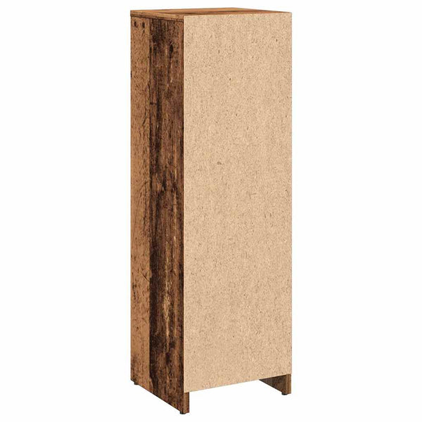 Badschrank Altholz-Optik, 30x95 cm