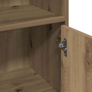Badschrank Artisan-Eiche 30x30x95 cm