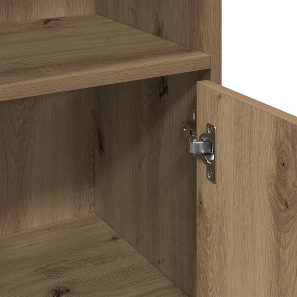 Badschrank Artisan-Eiche 30x30x95 cm
