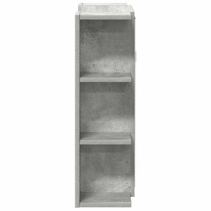Betongrauer Spiegelschrank 80 cm