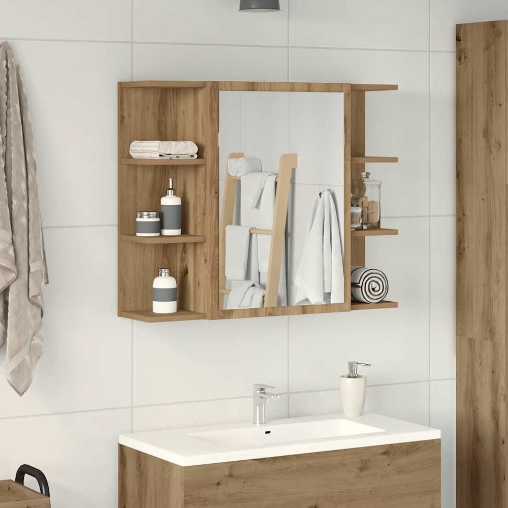 Bad Spiegelschrank Artisan-Eiche 80cm