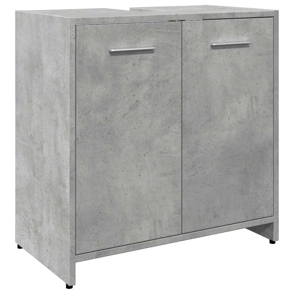 Waschbeckenunterschrank Betongrau 60 cm