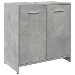 Waschbeckenunterschrank Betongrau 60 cm