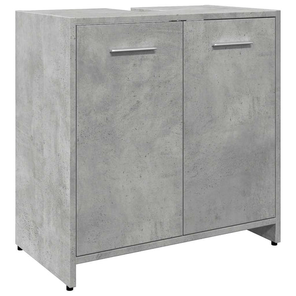 Waschbeckenunterschrank Betongrau 60 cm