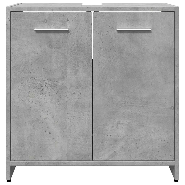 Waschbeckenunterschrank Betongrau 60 cm