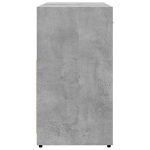 Waschbeckenunterschrank Betongrau 60 cm