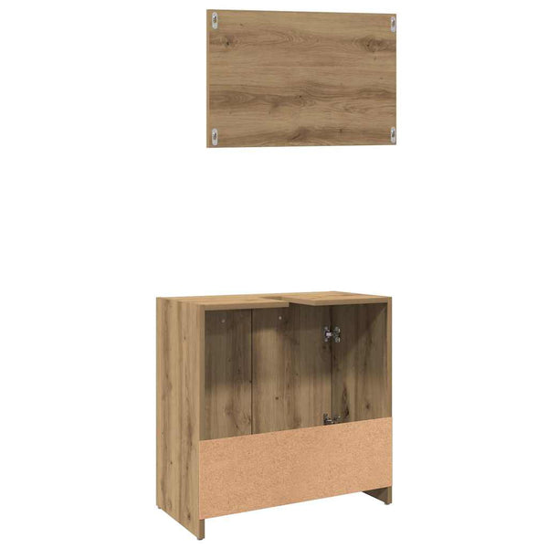 Badschrank mit Spiegel Artisan Eiche