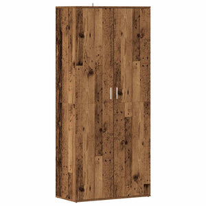 Schuhschrank Altholz Optik, 80cm