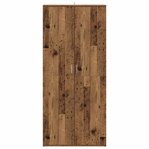 Schuhschrank Altholz Optik, 80cm