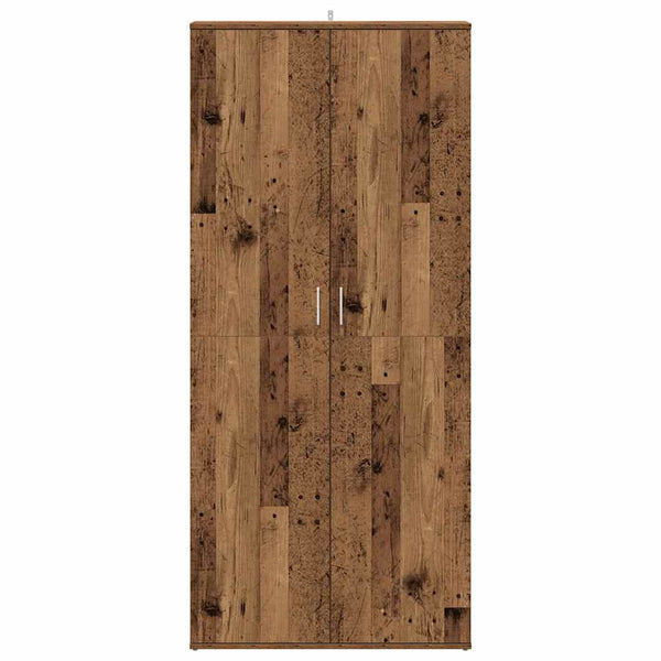 Schuhschrank Altholz Optik, 80cm