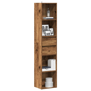 Bücherregal Altholz-Optik, 171 cm hoch