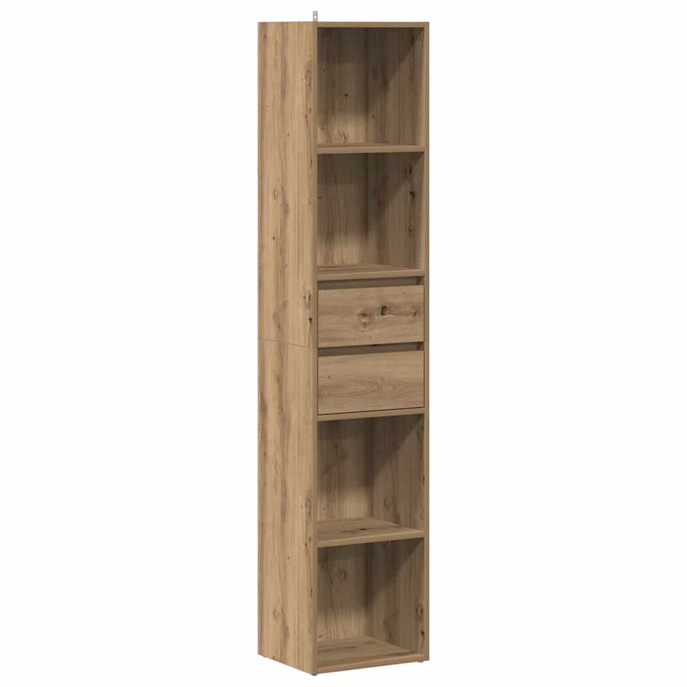 vidaXL Bookshelf Artisan Oak 36x30x171 cm Engineered Wood