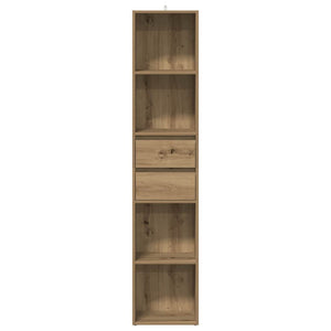 Bücherregal Artisan Eiche 36x30x171 cm
