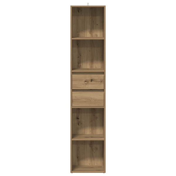 Bücherregal Artisan Eiche 36x30x171 cm