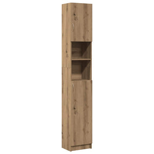 Badezimmerschrank Artisan Oak 32x25,5x190cm