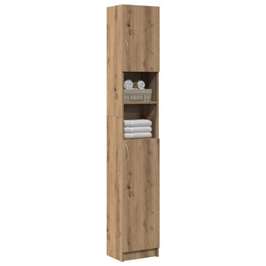 Badezimmerschrank Artisan Oak 32x25,5x190cm