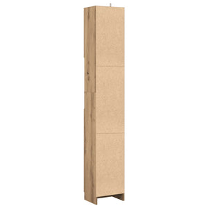 Badezimmerschrank Artisan Oak 32x25,5x190cm
