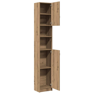 Badezimmerschrank Artisan Oak 32x25,5x190cm