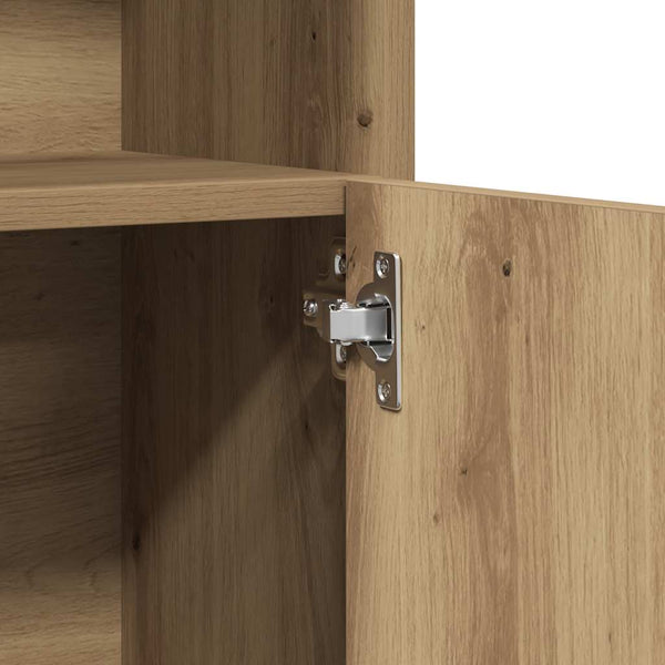 Badezimmerschrank Artisan Oak 32x25,5x190cm