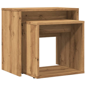 Satztische 2er Set Artisan Eiche