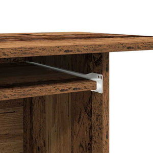Schreibtisch Altholz-Optik, 80 cm
