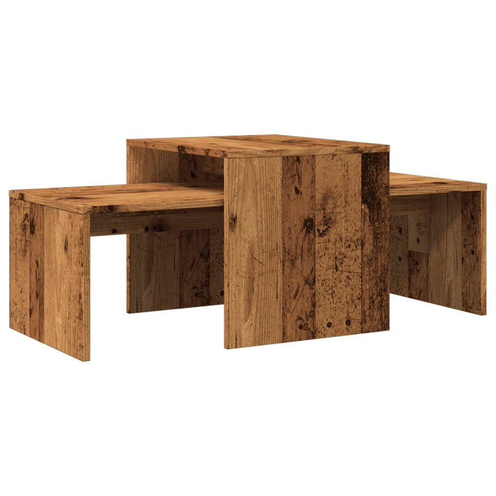 Couchtisch Altholz-Optik, 100 cm