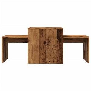 Couchtisch Altholz-Optik, 100 cm