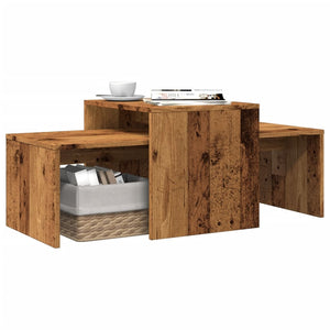 Couchtisch Altholz-Optik, 100 cm