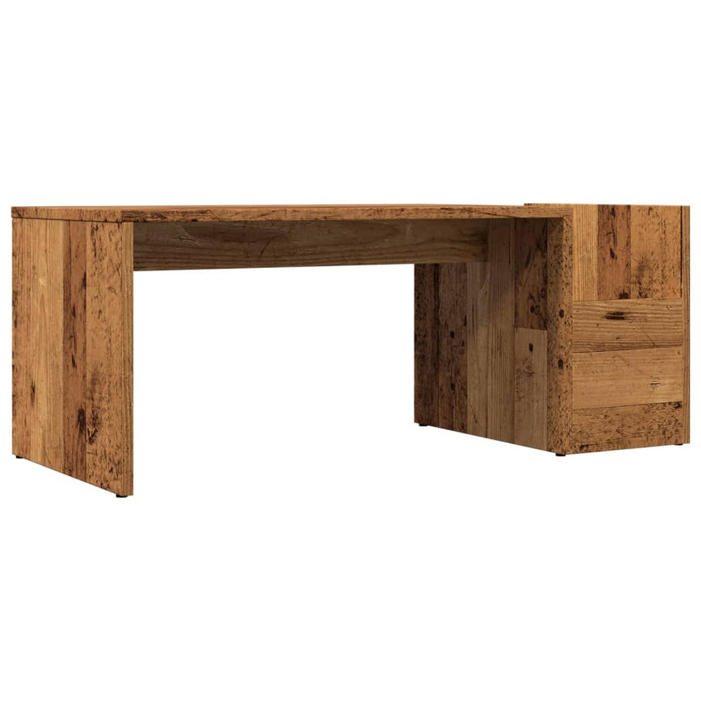 Couchtisch Altholz-Optik 90x45 cm