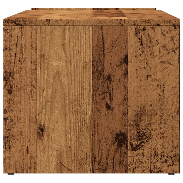 Couchtisch Altholz-Optik 90x45 cm