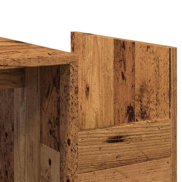Couchtisch Altholz-Optik 90x45 cm