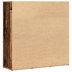 Bücherregal Altholz-Optik 90x90 cm
