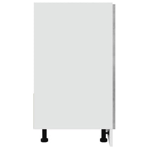Spülenunterschrank Lyon Betongrau 80 cm