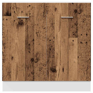 Spülenschrank Lyon Altholz-Optik 80 cm
