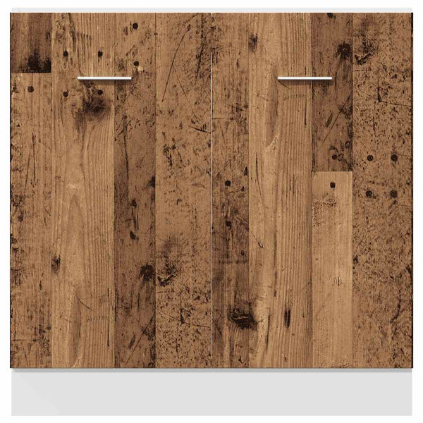 Spülenschrank Lyon Altholz-Optik 80 cm