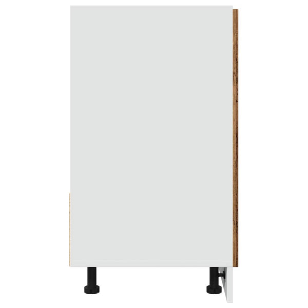 Spülenschrank Lyon Altholz-Optik 80 cm