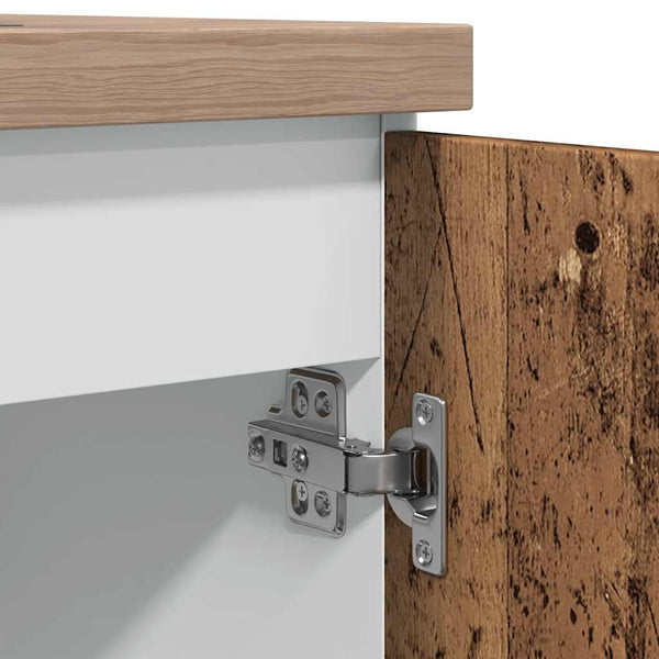 Spülenschrank Lyon Altholz-Optik 80 cm