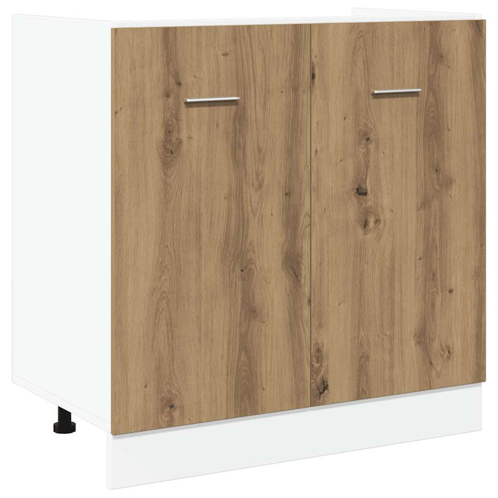 Spülenschrank Lyon Artisan-Eiche, 80 cm