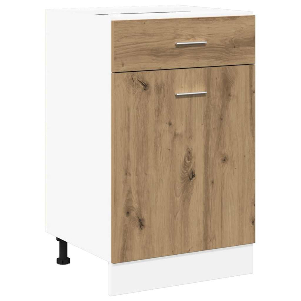 Küchen Unterschrank Lyon Artisan-Eiche