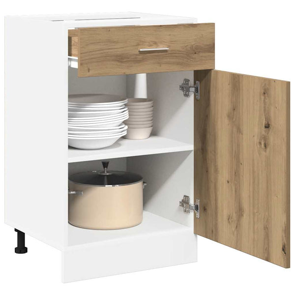 Unterschrank Lyon Artisan-Eiche 50x46x81,5 cm